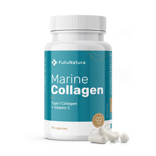 Meereskollagen 1000 mg - Nägel und Haut, 90 Kapseln