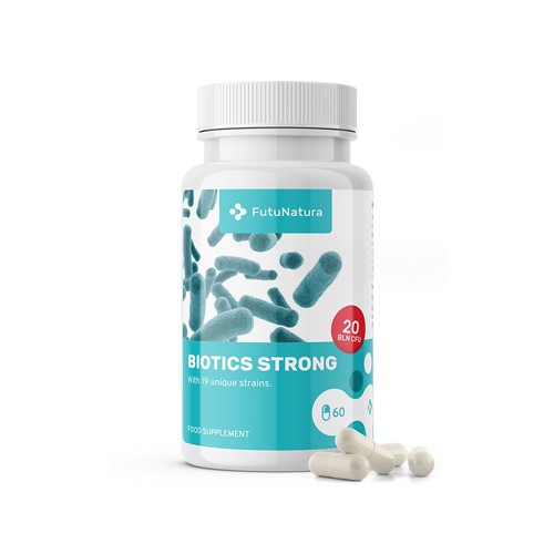Probiotika und Prebiotika Biotics Strong