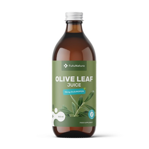 Saft aus Olivenblättern - Blutdruck und Blutgefäße, 500 ml