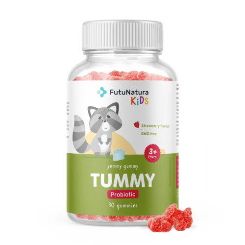 TUMMY – Gummies für Kinder – Verdauung, 30 Gummibonbons