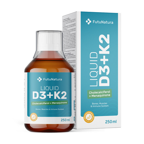 Vitamin D3 + K2 – flüssig, 250 ml