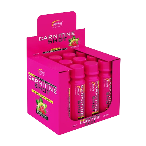 L-Carnitin Shot - Koffeingetränk, 12 x 80 ml