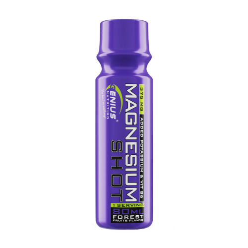 Magnesium Shot - Getränk, Waldfruchtgeschmack, 80 ml