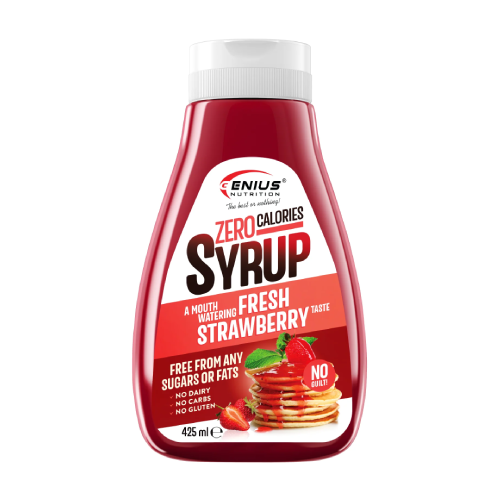 Kalorienfreier Sirup – Erdbeere, 425 ml