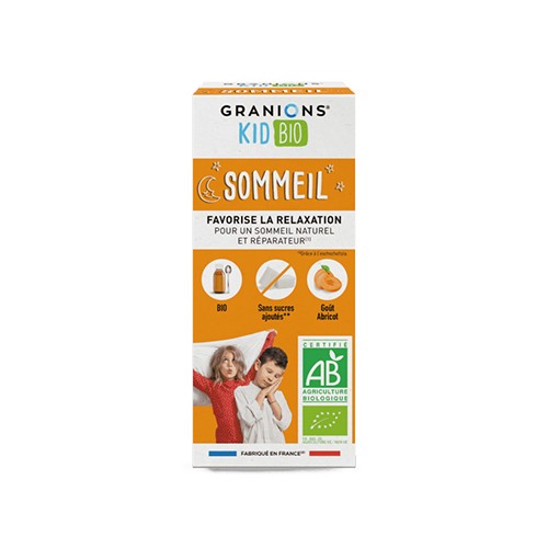 BIO Flüssiges Nahrungsergänzungsmittel für Kinder – Schlaf, 125 ml