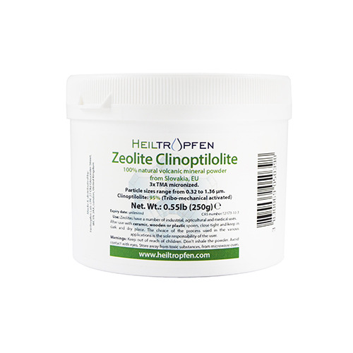 Zeolithe Klinoptilolith - dreifach TMA mikronisiert, 250 g