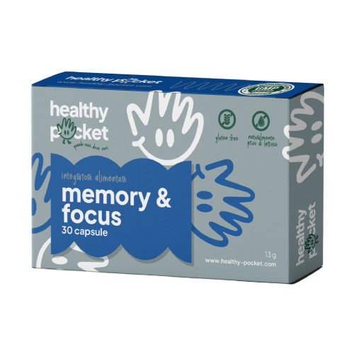 Memory & Focus – Komplex mit Brahmi und Rosenwurz, 30 Kapseln