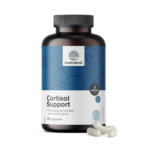 Cortisol Support Kapseln zur Unterstützung der kognitiven Funktionen