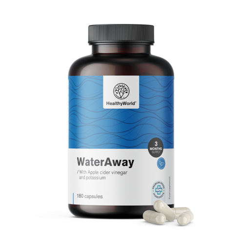 WaterAway – Kapseln zur Entwässerung, 180 Kapseln