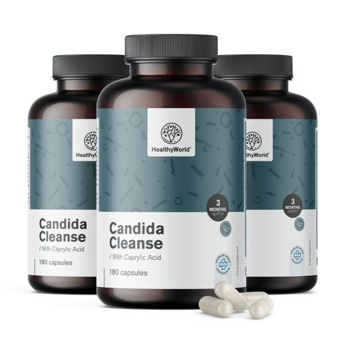 3x Candida Cleanse, zusammen 540 Kapseln