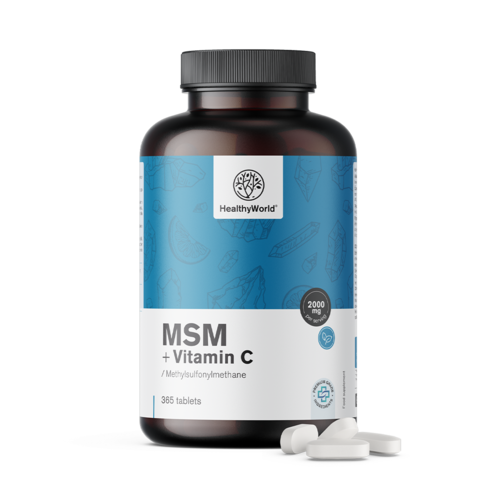 MSM 2000 mg – mit Vitamin C