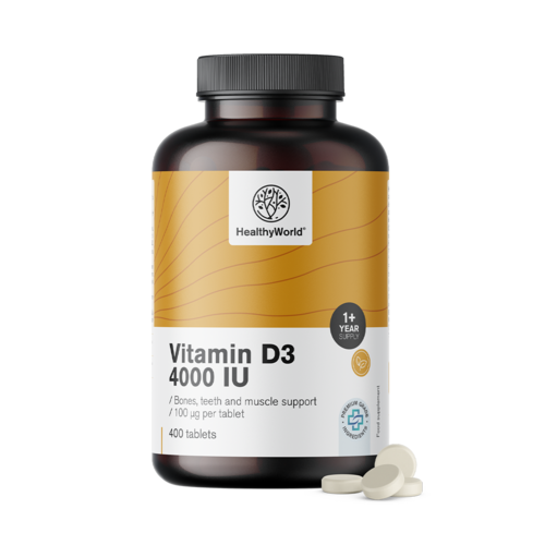 Vitamin D3 4000 i.e. in XL-Verpackung.