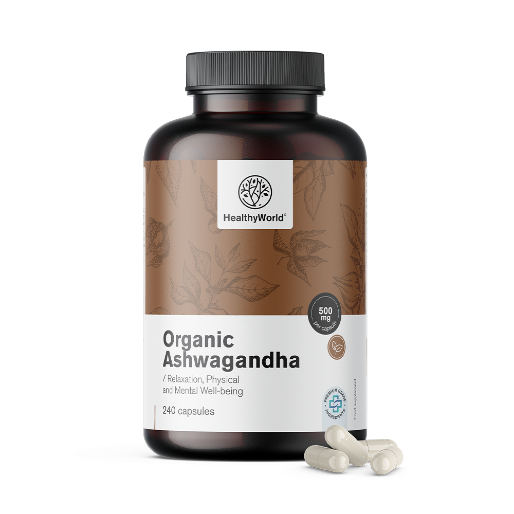 Ashwagandha 500 mg in Kapseln