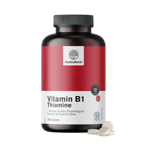 Vitamin B1 – Thiamin 100 mg, 180 Tabletten
