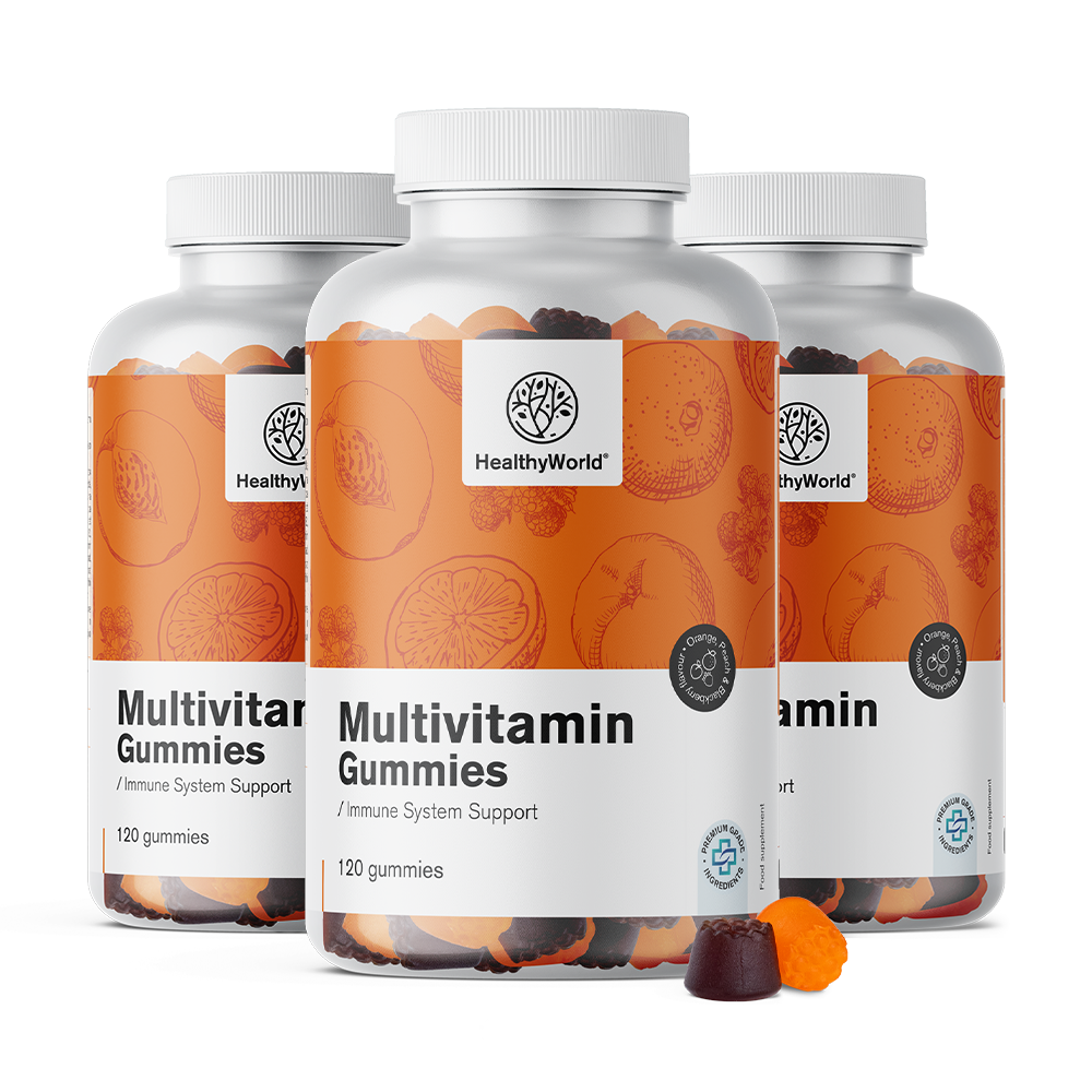 Multivitamine – Gummibonbons mit 10 Vitaminen