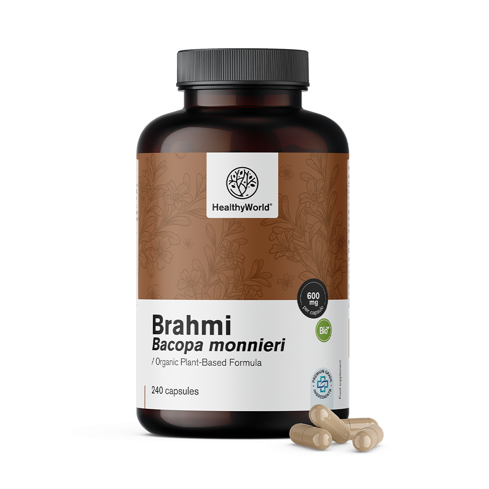 Brahmi 600 mg in Kapseln