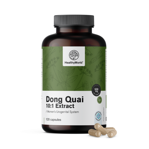 Chinesische Engelwurz - Dong Quai 530 mg, 120 Kapseln