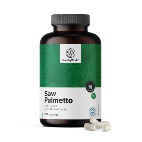 Saw Palmetto - Sägepalme 320 mg, 180 Kapseln