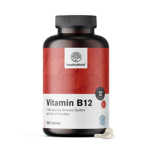 Vitamin B12 500 µg, 365 Tabletten
