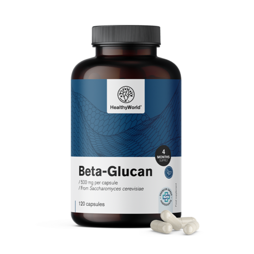 Beta-Glucan 500 mg, 120 Kapseln