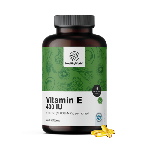 Vitamin E 400 IE, 240 Weichkapseln