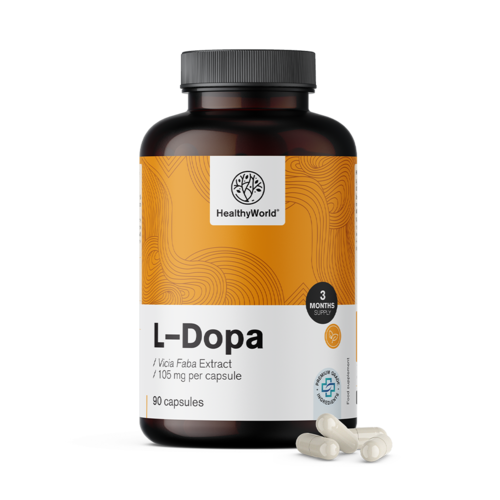 L-Dopa 105 mg - Ackerbohne-Extrakt, 90 Kapseln