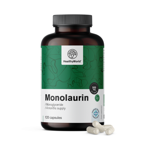 Monolaurin 500 mg, 120 Kapseln