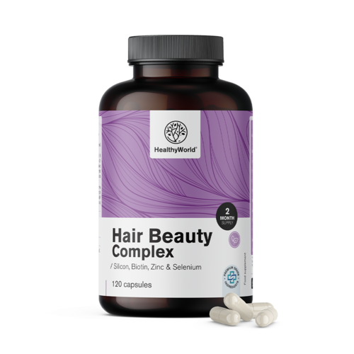 Hair Beauty Complex - Vitamine und Mineralstoffe für Haare, 120 Kapseln