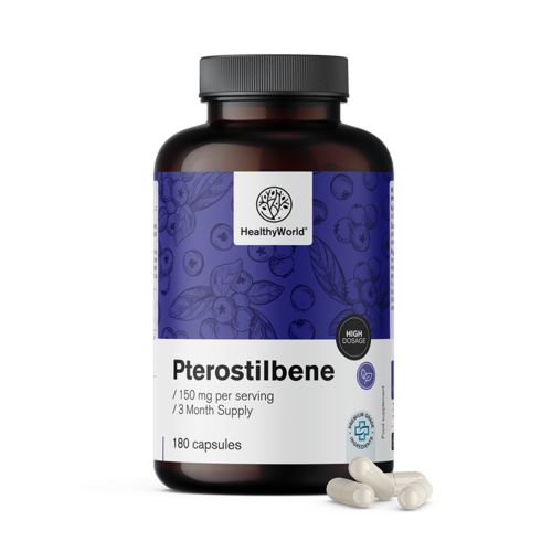 Pterostilben 150 mg, 180 Kapseln