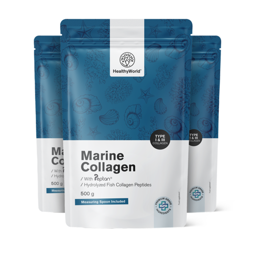 3x Meereskollagen PEPTAN® F, zusammen 1500 g