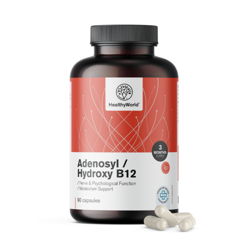 Adenosyl/Hydroxy B12 2000 µg, 90 Kapseln