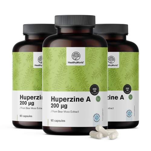 3x Huperzin A 200 µg, zusammen 270 Kapseln
