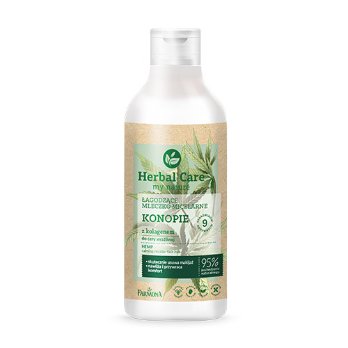 Mizellen Milch mit Hanf, 400 ml