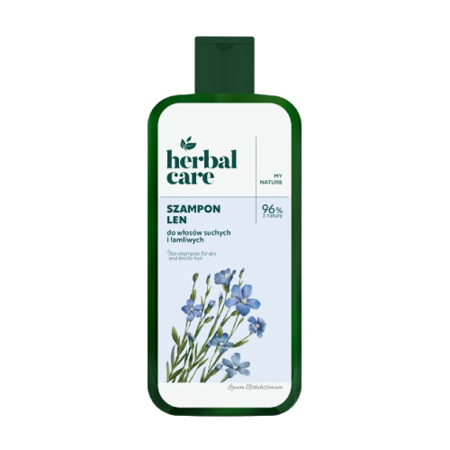 Shampoo für trockenes und geschädigtes Haar mit Flachs, 330 ml