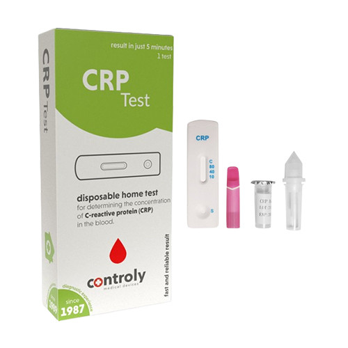 Test auf CRP (C-reaktives Protein) – aus Blut, 1 Stück