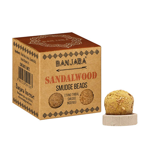 Räucherkugeln – Sandelholz, 5 Kugeln