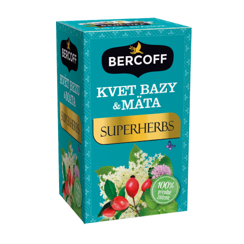 Kräutertee – Holunder und Minze, 15 x 2 g