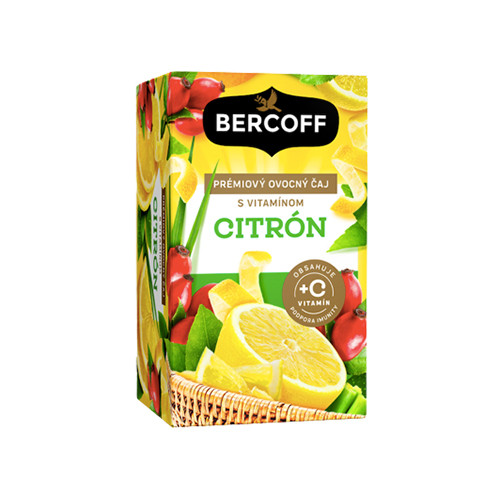 Früchtetee - Zitrone und Vitamin C, 16 x 2 g