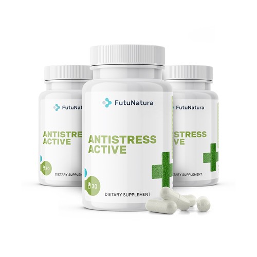 3x AntiStress Active, zusammen 90 Kapseln