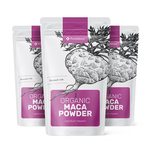 3x BIO Maca Pulver, zusammen 1500 g