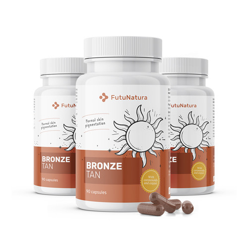 3x Bronze Tan – Bräunungskapseln, zusammen 270 Kapseln