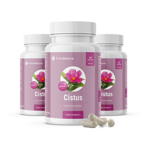 3x Cistus – Extrakt, zusammen 180 Kapseln