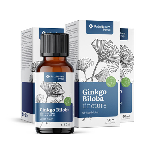 3x Ginkgo – Tinktur, zusammen 150 ml