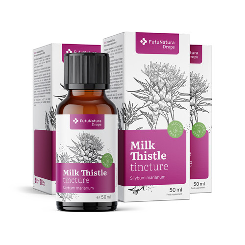 3x Mariendistel – Tinktur, zusammen 150 ml