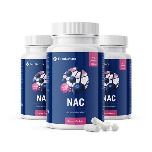 3x NAC 500 mg, zusammen 270 Kapseln