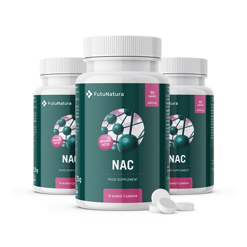 3x NAC 600 mg, zusammen 270 Tabletten