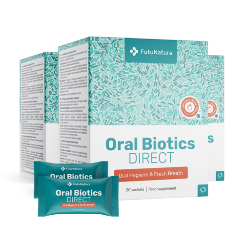 3x Oral Biotics DIRECT, zusammen 60 Beutel