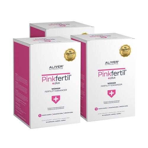 3x PinkFertil - weibliche Fruchtbarkeit, zusammen 270 Kapseln