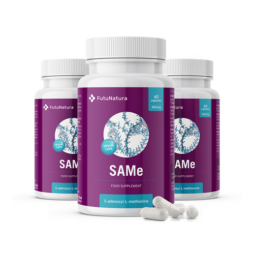 3x SAMe 400 mg, zusammen 180 Kapseln