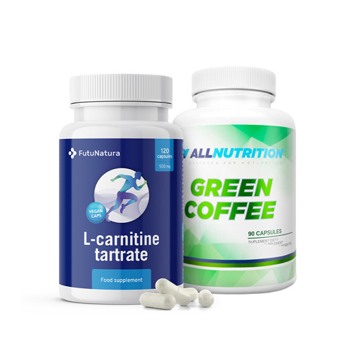 Schlanker Sommer: 1x Grüner Kaffee + 1x L-Carnitin, Set